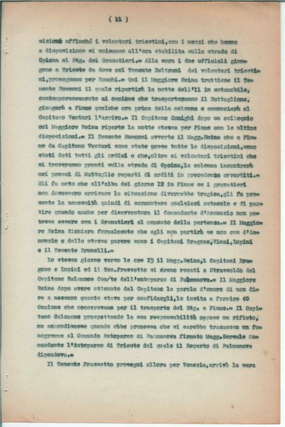 L'impresa di Fiume e i granatieri